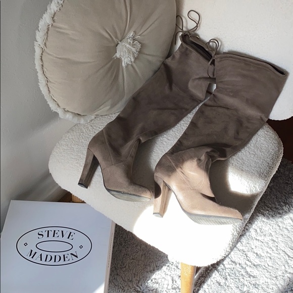 Steve Madden OTK Boots - Picture 1 of 4